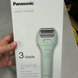 Panasonic 3-Blade Shaver Wet Dry Operation ES-AWL6AG Mint